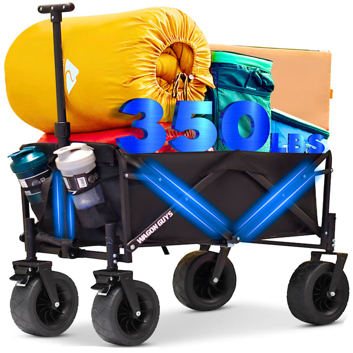 350LB Foldable Wagon Cart with Extra Large Wheels